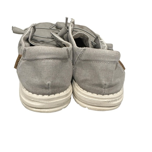 Women’s Hey Dude Wendy Chambray Light Gray Size 10 - Picture 4 of 7